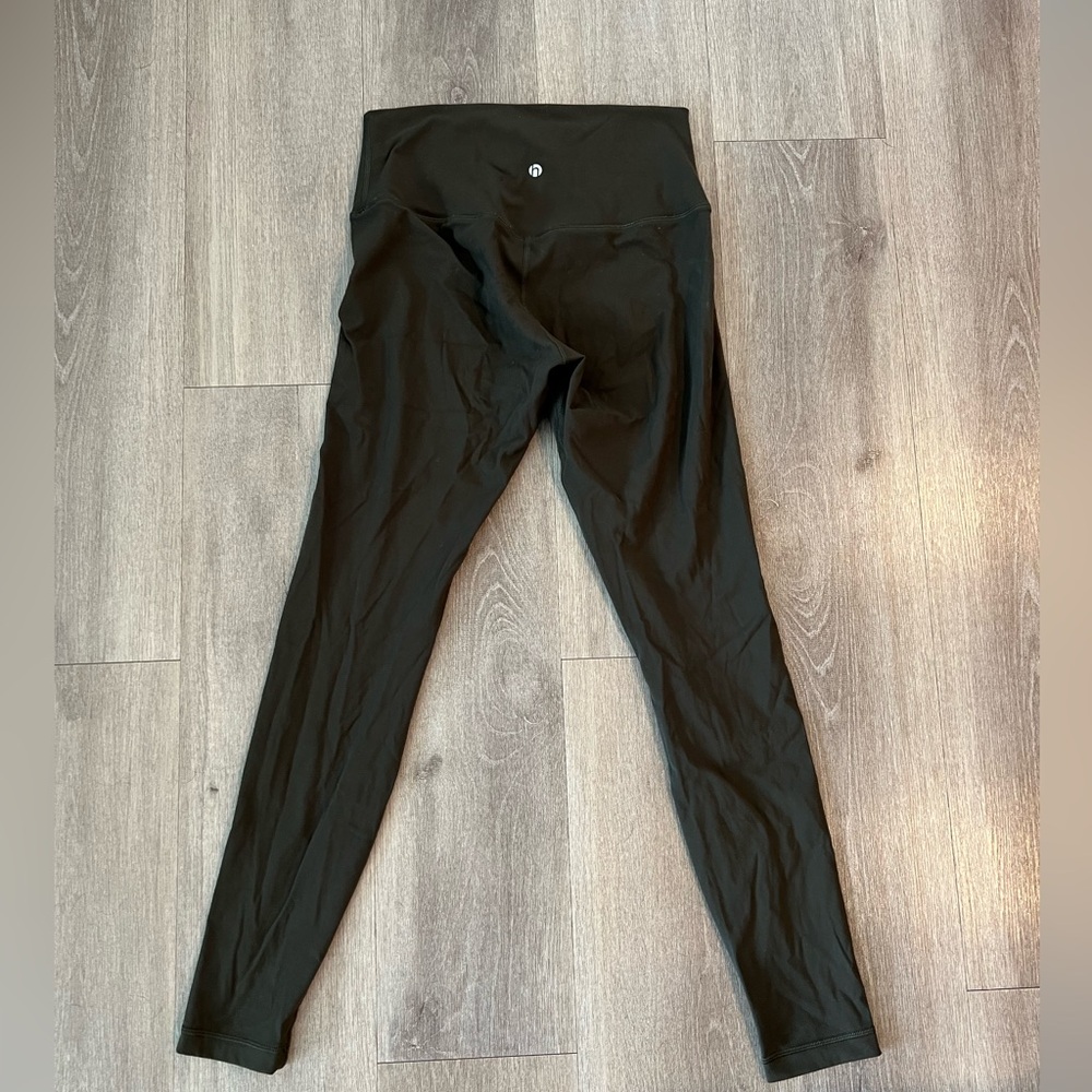 Women’s Size Small Olive Green Full Length Leggings